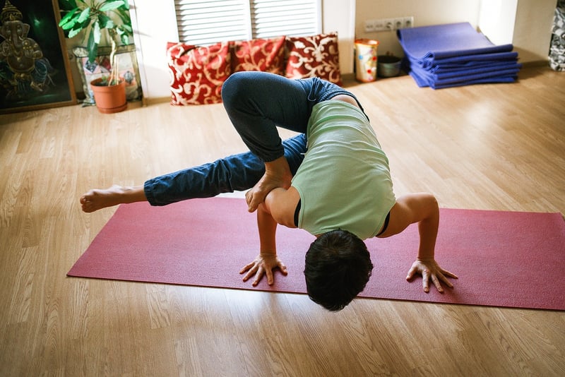 Yoga for core strength and flexibility